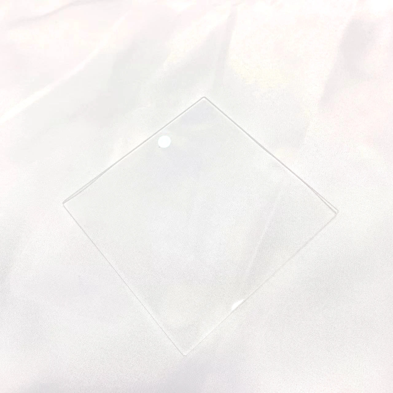 5 шт., пластина из прозрачного сплавленного кварцевого стекла JGS2, 200x200x2 мм