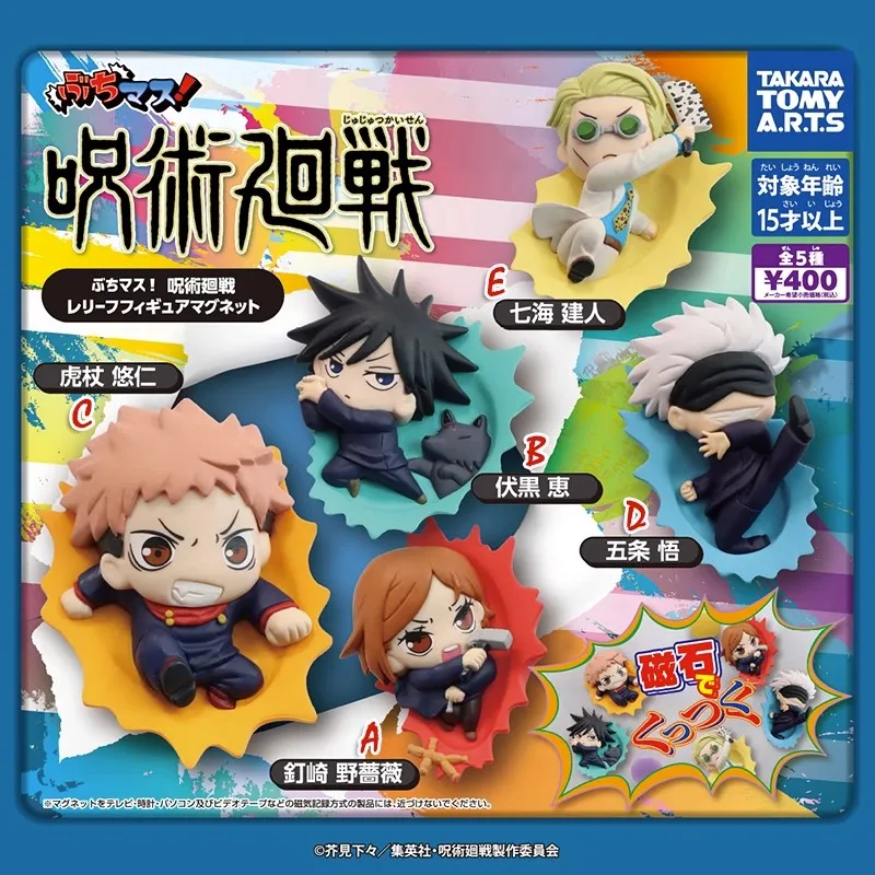 

Jujutsu Kaisen Anime Figure Around Satoru Gojo Kugisaki Nobara Fushiguro Megumi Itadori Yuji Nanami Kento Collection Gift Toys