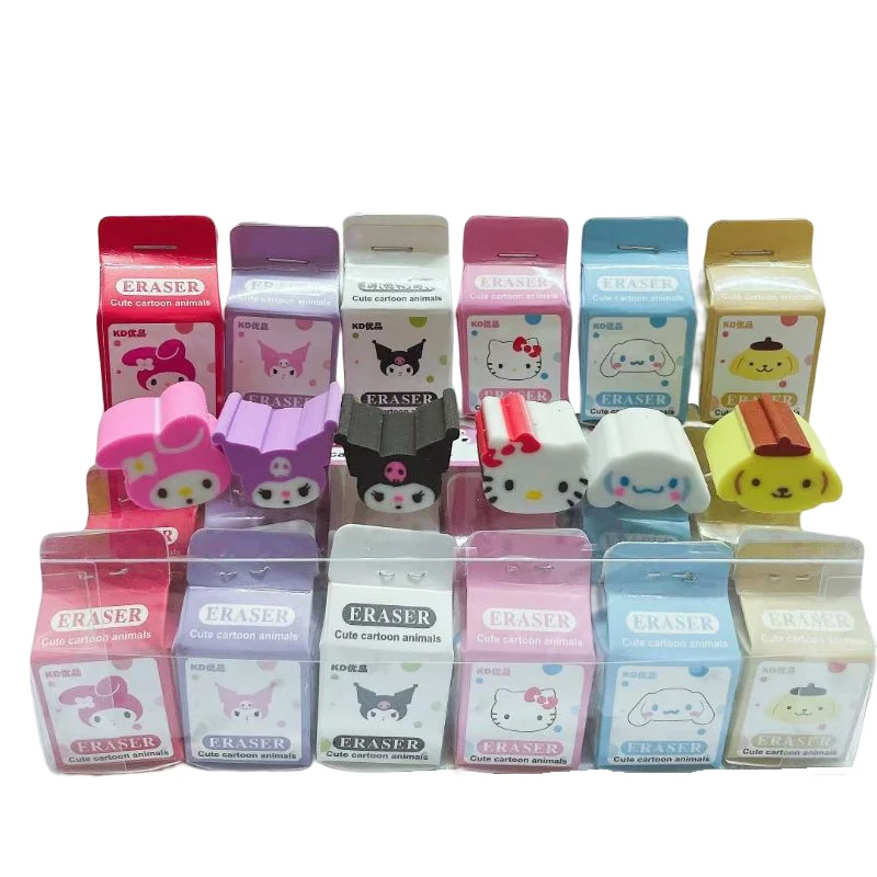 

Симпатичный ластик Kuromi My Melody Cinnamoroll мультяшный ластик для студентов канцелярские награды баллы маленький подарок Kawaii