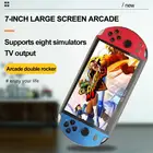 Игровая консоль X12 PLUS, 7 дюймов, 10000 игр, 16 ГБ, ручной двойной джойстик, игровой контроллер в стиле ретро, игровая консоль с TF-картой