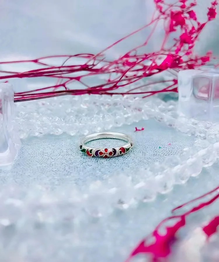 Thai Handicraft Brand Ring Tail Hair Ring Handicraft Jewelry