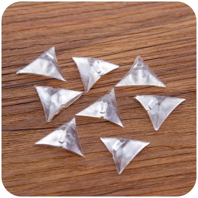 

Прозрачные угловые заглушки из ПВХ, 50 шт.