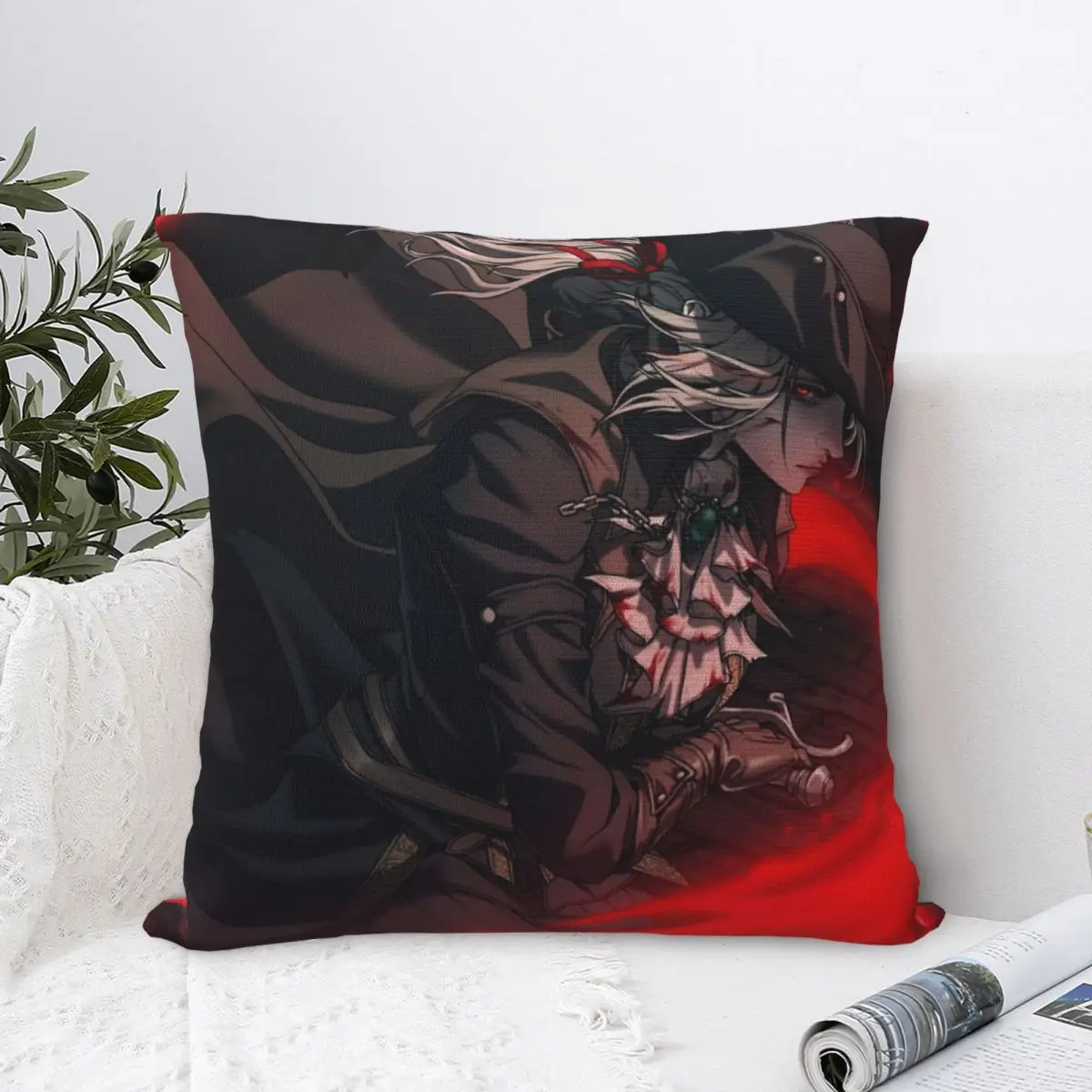

Lady Maria Square Pillowcase Cushion Cover Decorative Pillow Case Polyester Throw Pillow cover For Home Bedroom Car