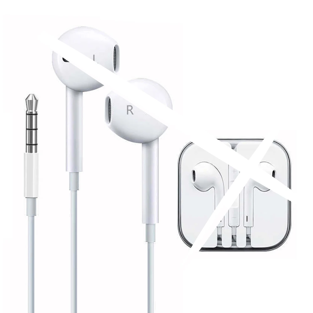 

Wired 3.5mm In-ear earphone Wired earphone headphone with box for Samsung Galaxy S8 S9 Xiaomi note 10 HUAWEI LG universal