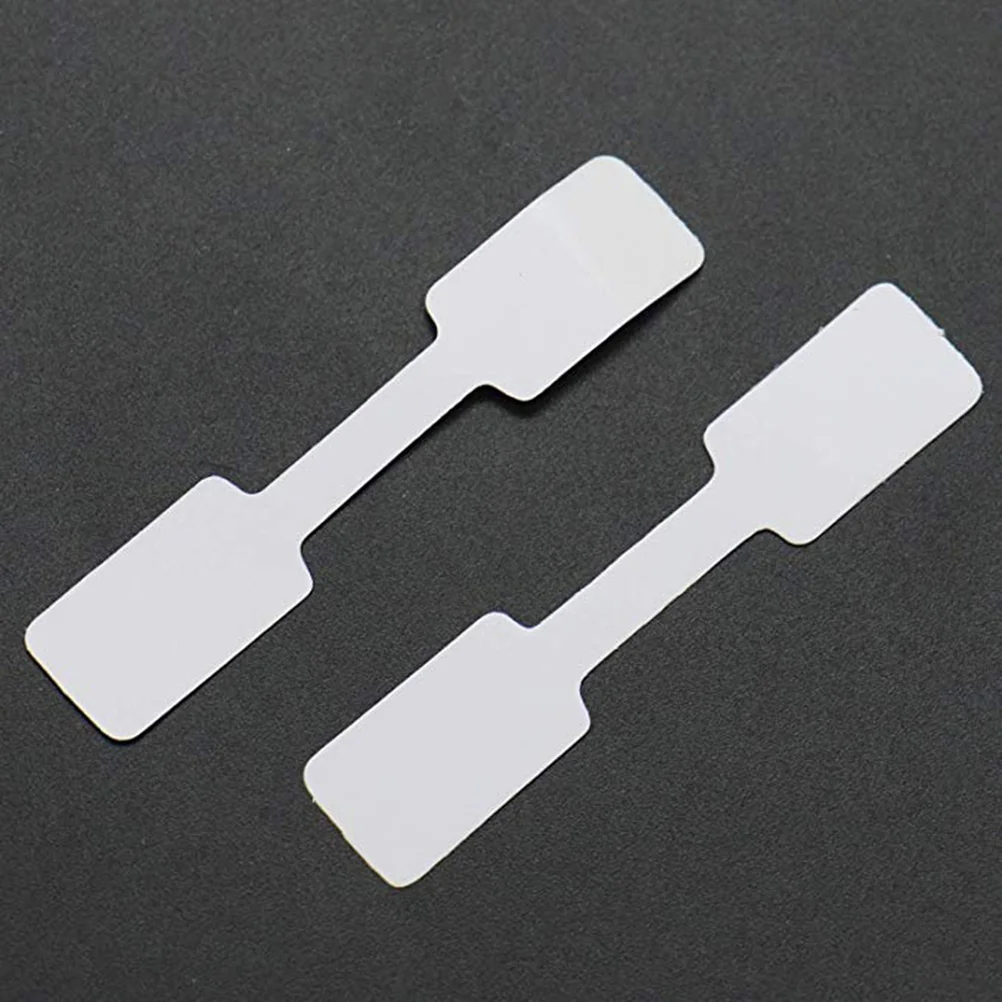 

300 Pcs Display Hanging Price Tags Jewelry Keyring Rings Kraft Necklace Round Labels