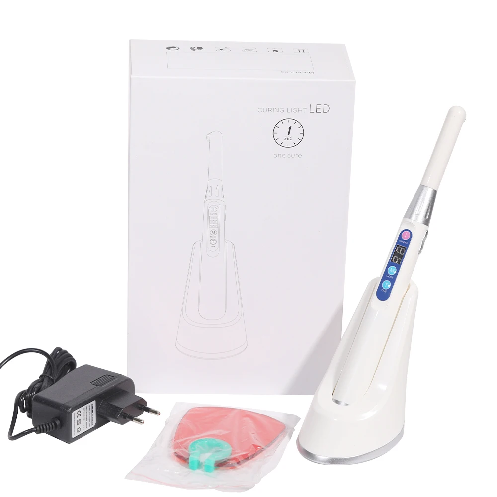 

1 Second Cure Lamp Glue Dental Cure Light Dentistry With Lens Light Cordless Led Focused Light for Orthodontics Glue Adhesive