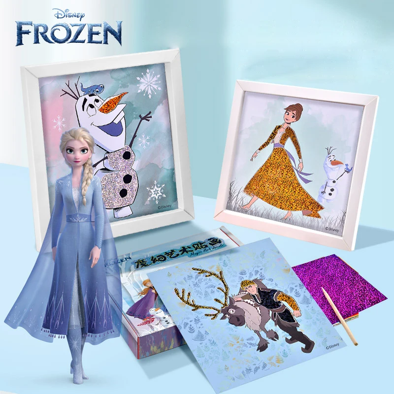 

Disney Frozen party snow stickers for Birthday party baby girl favor gift sticker Set Baby Shower party decoration