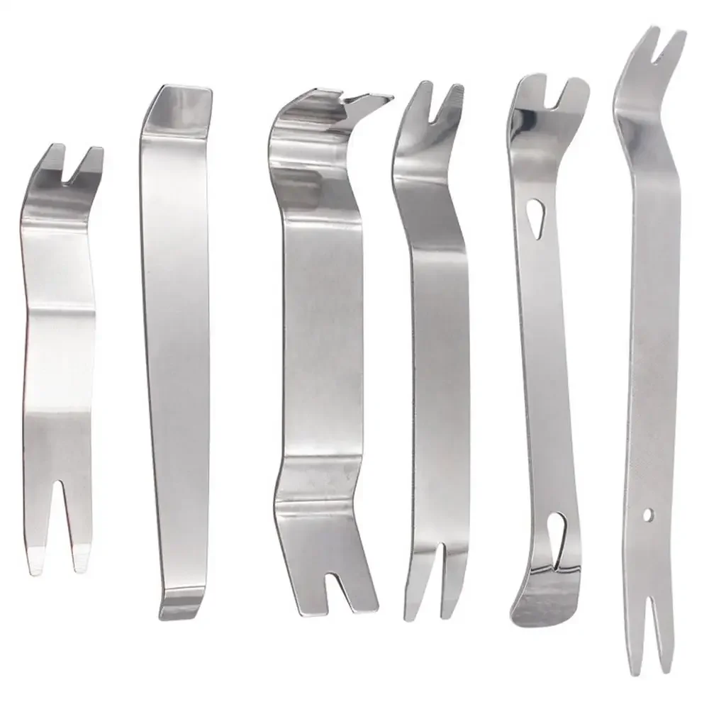 

Инструмент для внутреннего удаления автомобиля, комплект из 6 шт./компл., авто радиоприемник, дверной зажим, панель, отделка приборной панели, инструмент для удаления аудиосистемы, инструмент для установки