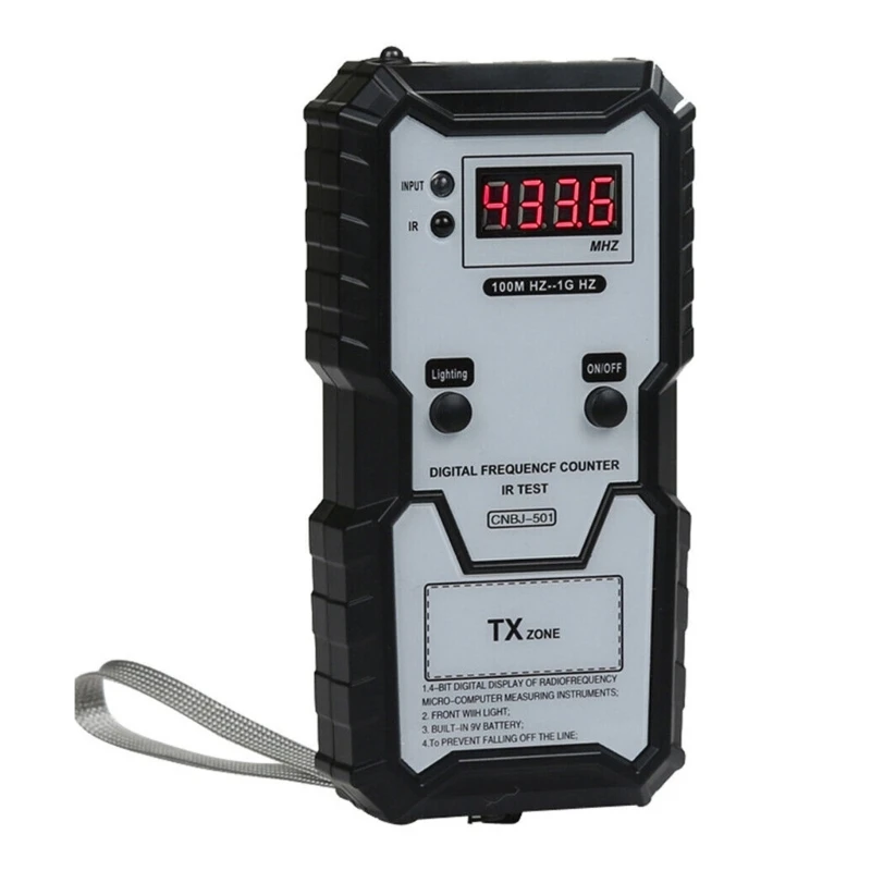 

InfraredFrequence Counter Test Instrument Car Vehicle Remote Keys InfraredFrequency Tester with Illumination Function
