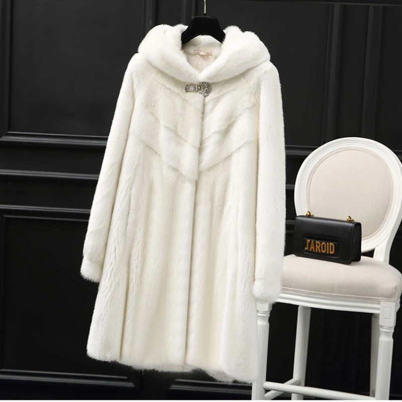 

Шуба из натурального меха норки, женские меховые пальто из натуральной кожи, зимняя куртка, Женская Роскошная Одежда, женские куртки, Норковое меховое пальто Zm1651