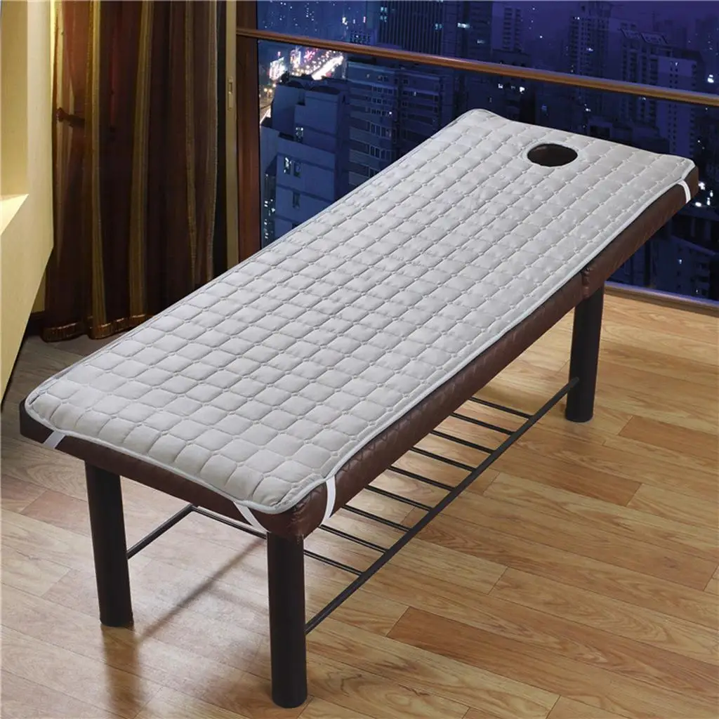 

2 Pieces Spa Massage Tablecloth Cover Beauty Salon Thicken Bed Cushion with