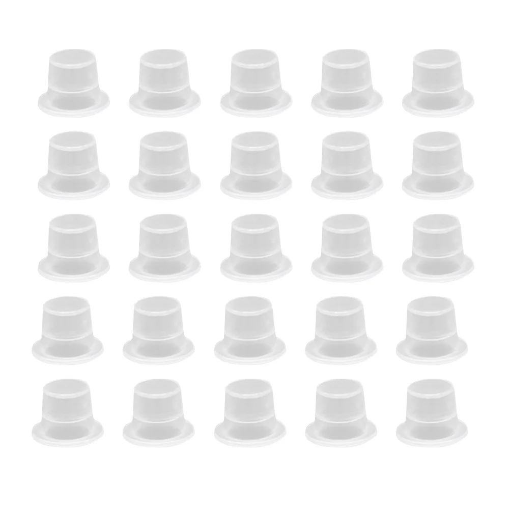 

Ink Cups Caps Pigment Cup Tattooing Microblading Professional Holder Makeup Ring Container Eyelash Disposable Tools