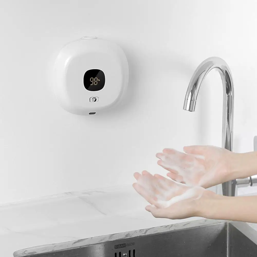 

For Children Adult Wall Mounted Soap Dispenser Inductive Automatic Hand Washing Machine Auto-induction Foam Intelligent Sensor