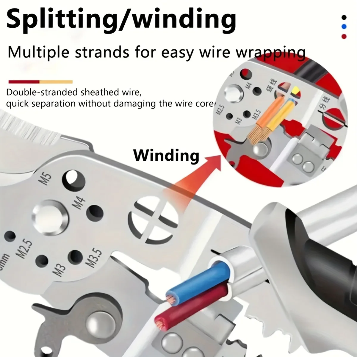 Плоскогубцы 12 В 1 Многофункциональный Режущий Инструмент Для Очистки Проволоки