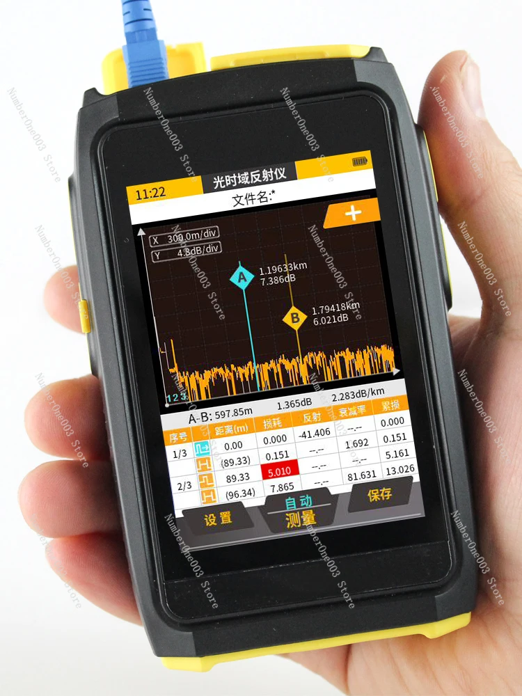 Рефлектометр во временной области с оптическим измерением OTDR Тестер оптического