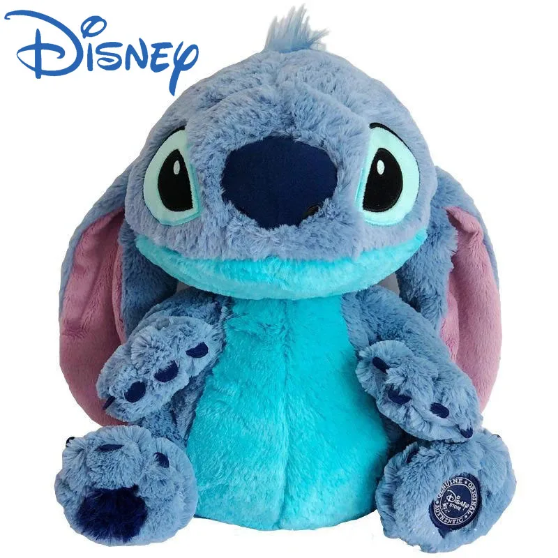 

Плюшевая кукла Disney Лило и Ститч, игрушка кавайная мультяшная животная, плюшевая подушка для автомобиля, подарок на Рождество и день рождени...