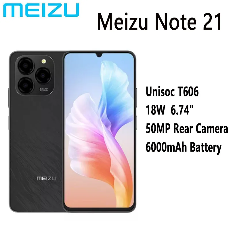 Смартфон MEIZU Note 21 4/256ГБ 8/256ГБ