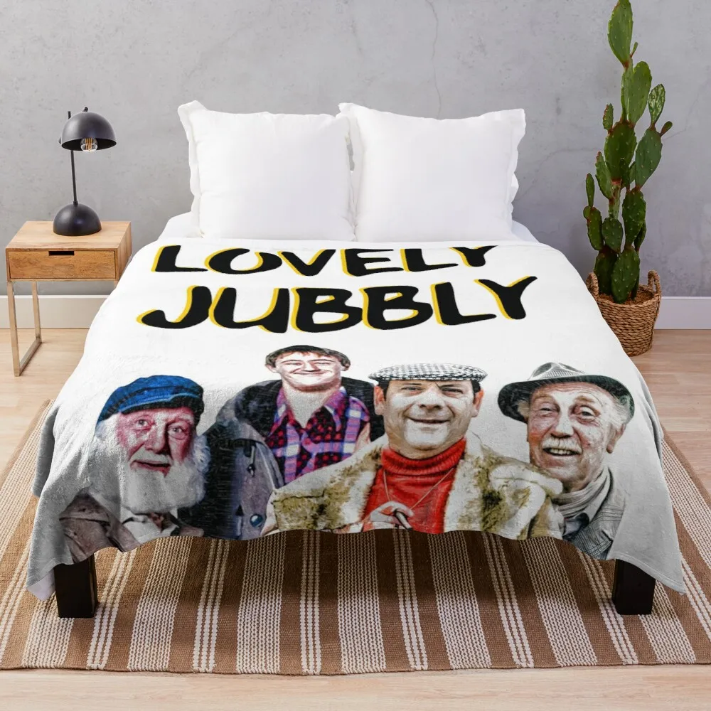 

Lovely Jubbly! Throw Blanket Custom Blanket