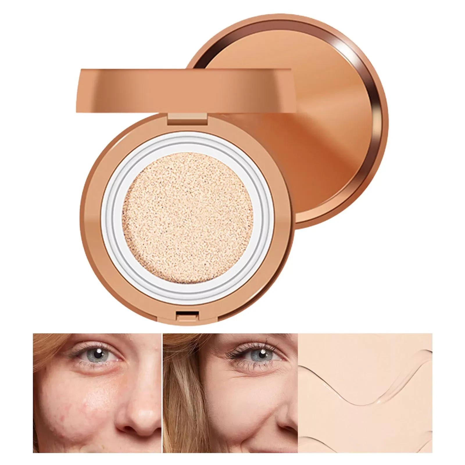 

NEW2023 Light Moisturizing Makeup Air Cushion Concealer Oil Control Moisturizing Foundation Waterproof Non Makeup Foundation Lig