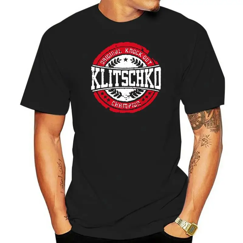 

New Wladimir Klitschko Boxing Logo Mens Black T Shirt Size S To 3Xl Funny