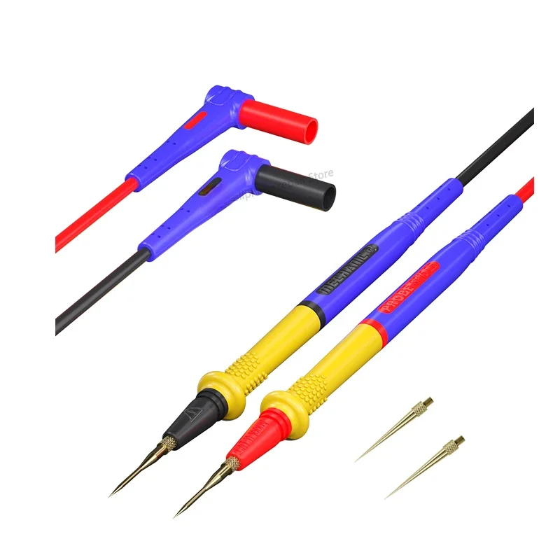 

Ручка мультиметра MECHANIC RP15, 1000 В, 20 А, универсальная ручка из мягкой нержавеющей стали с щупом, тестовая ручка для цифрового мультиметра