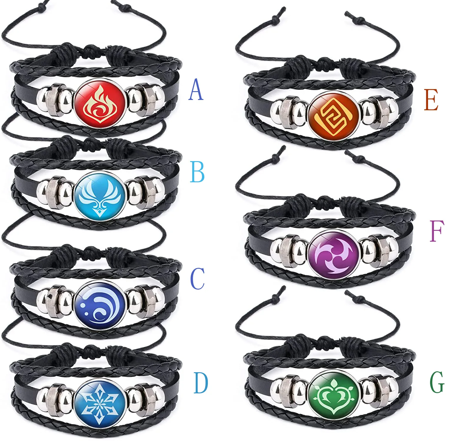 Genshin impact украшения. аватар легенда об аанге браслет. браслет аватар. браслеты из геншин импакт. браслет с элементами геншин.