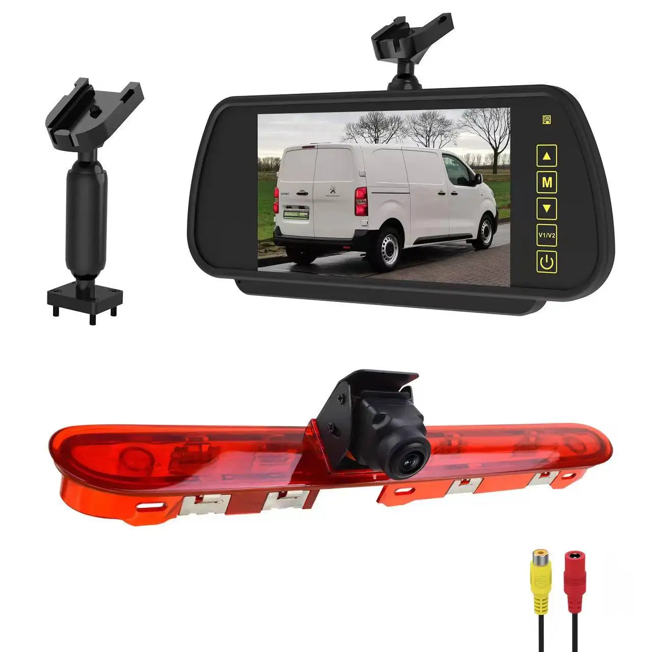 

Камера третий стоп-сигнал для Toyota ProAce Peugeot Expert Traveler Citroen Jump Space Traveler с 7-дюймовым видом сзади