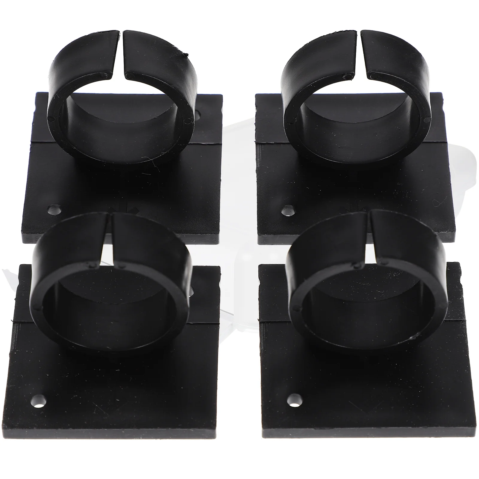 

Microphone Mic Holder Clip Station Flag Hook Stands Wireless Clips Logo Holders Rack Hanger Wall Universal Clamp Handheld Black