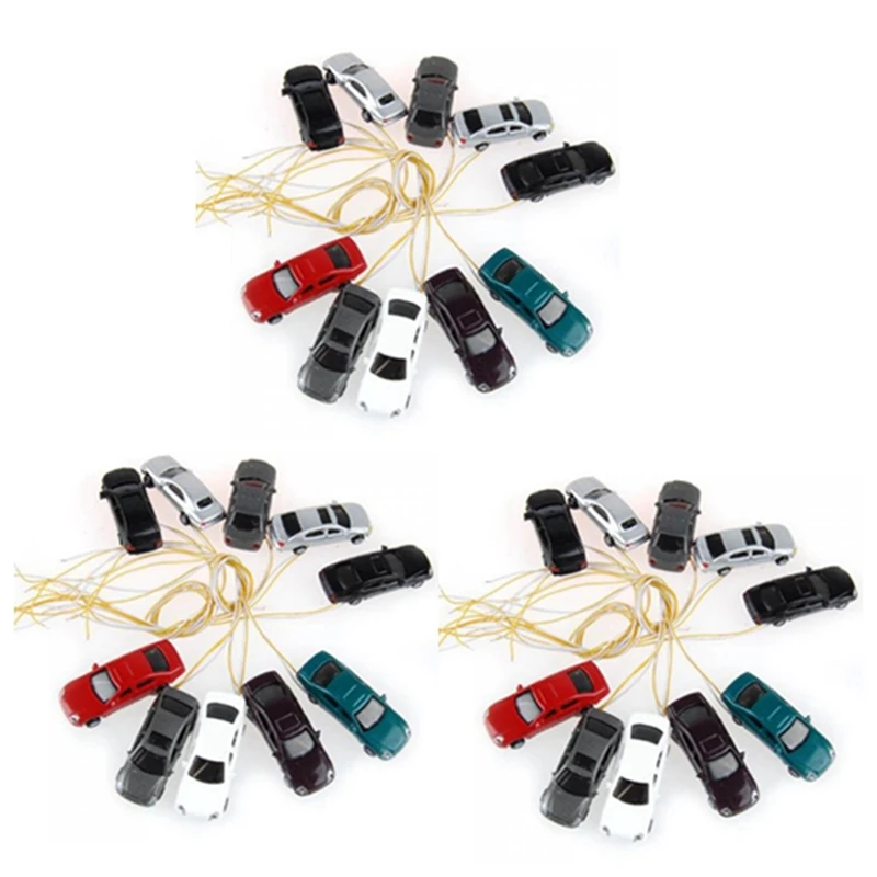 

30 комнатный окрашенный телефон, горящая модель автомобиля, кабель со шкалой W / N (1 - 150)