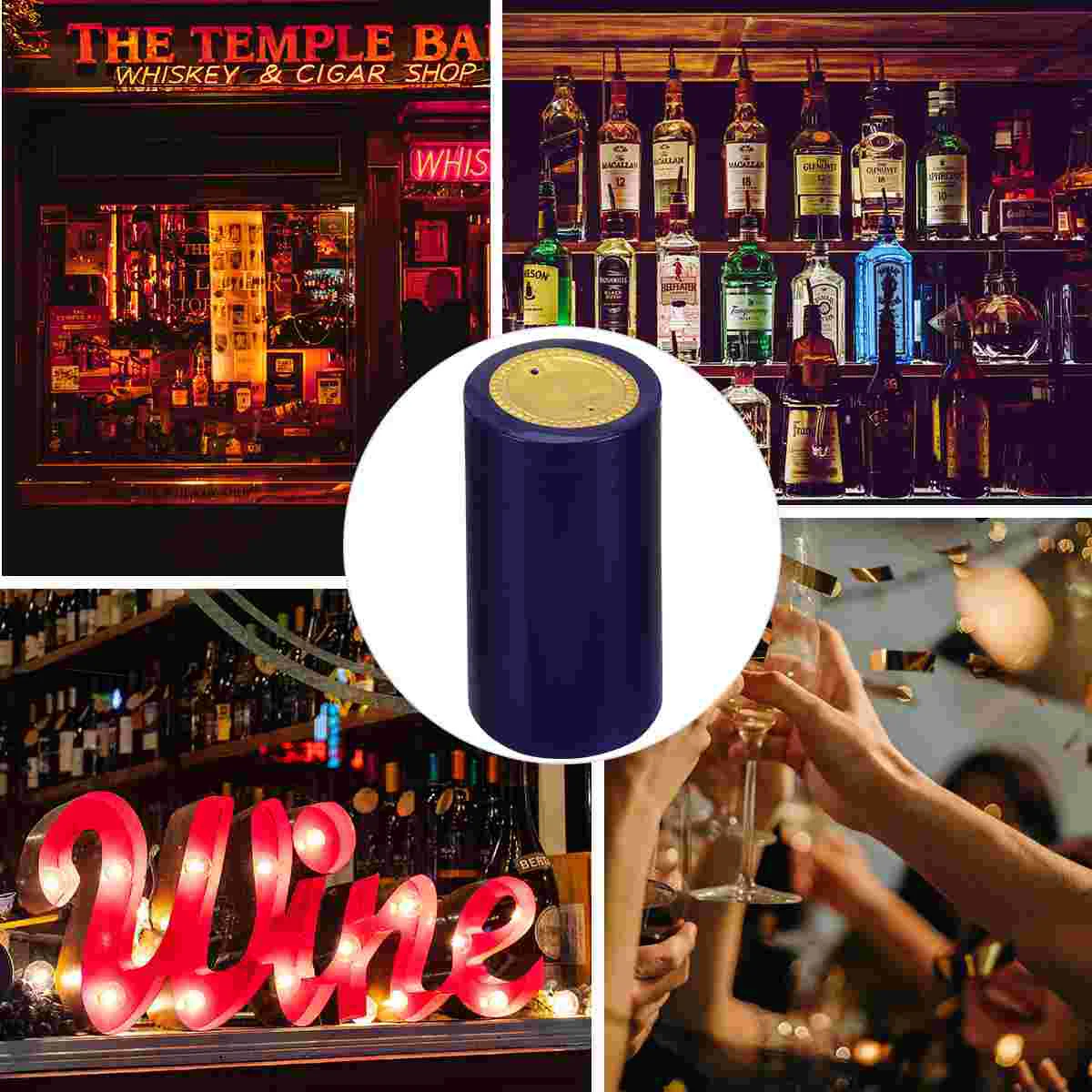 100 шт. красная крышка термоусадочные капсулы пробки для бутылок уплотнительные