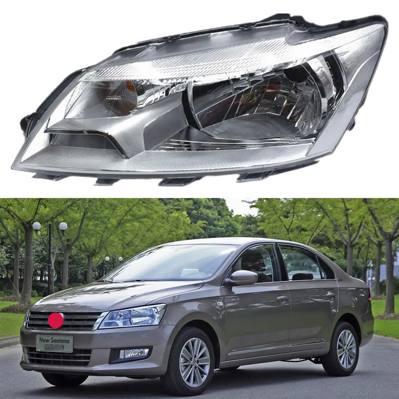 

Фара в сборе для Volkswagen Santana 2013 2014 2015, дальний свет, сигнал поворота