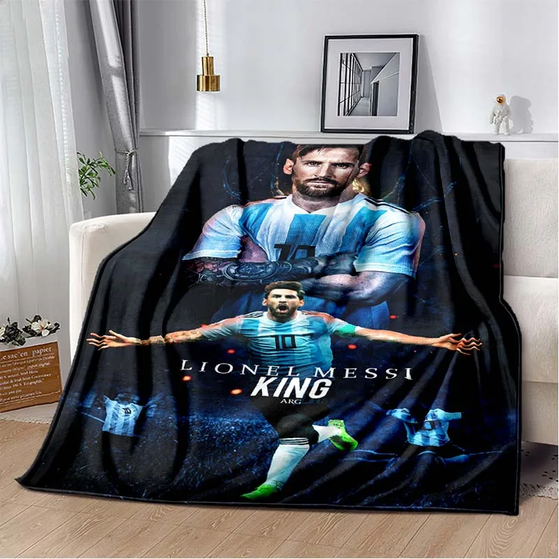 

Football Superstar Fashion 3D printed blanket for bed Picnic blanket Air conditioning Sofa thin blanket Customized blankets