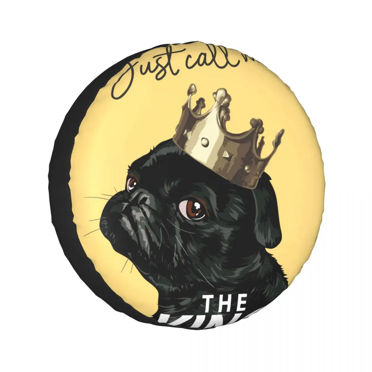 

Spare Wheel Tire Cover Case Pouch Protector Just Call Me Dog Car Tyres for Jeep Hummer 14 /15/16/17 Inch