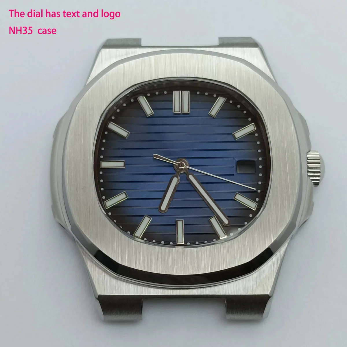 Набор корпусов для часов 42 мм корпус из нержавеющей стали ремешок сапфирового