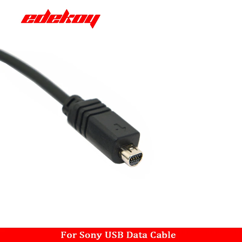 Фото Кабель для синхронизации данных 1,5 м 5 футов Φ 10pin на USB для цифровой видеокамеры Sony Handycam, скачивание изображений и видео с камеры №2