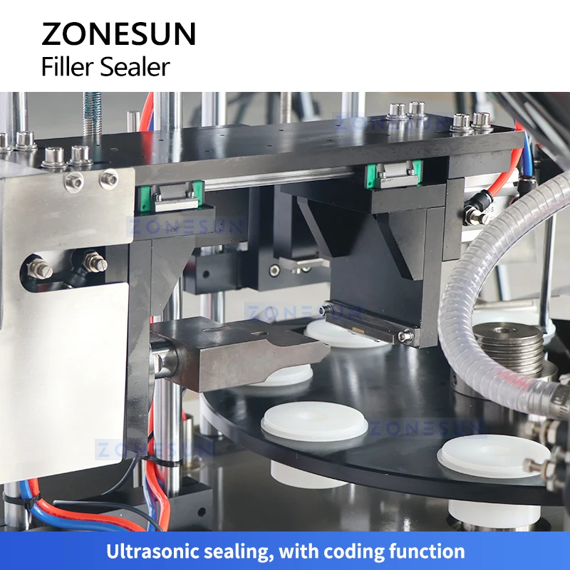 Zonesun Пластиковый Трубчатый наполнитель аппарат для розлива и запечатывания