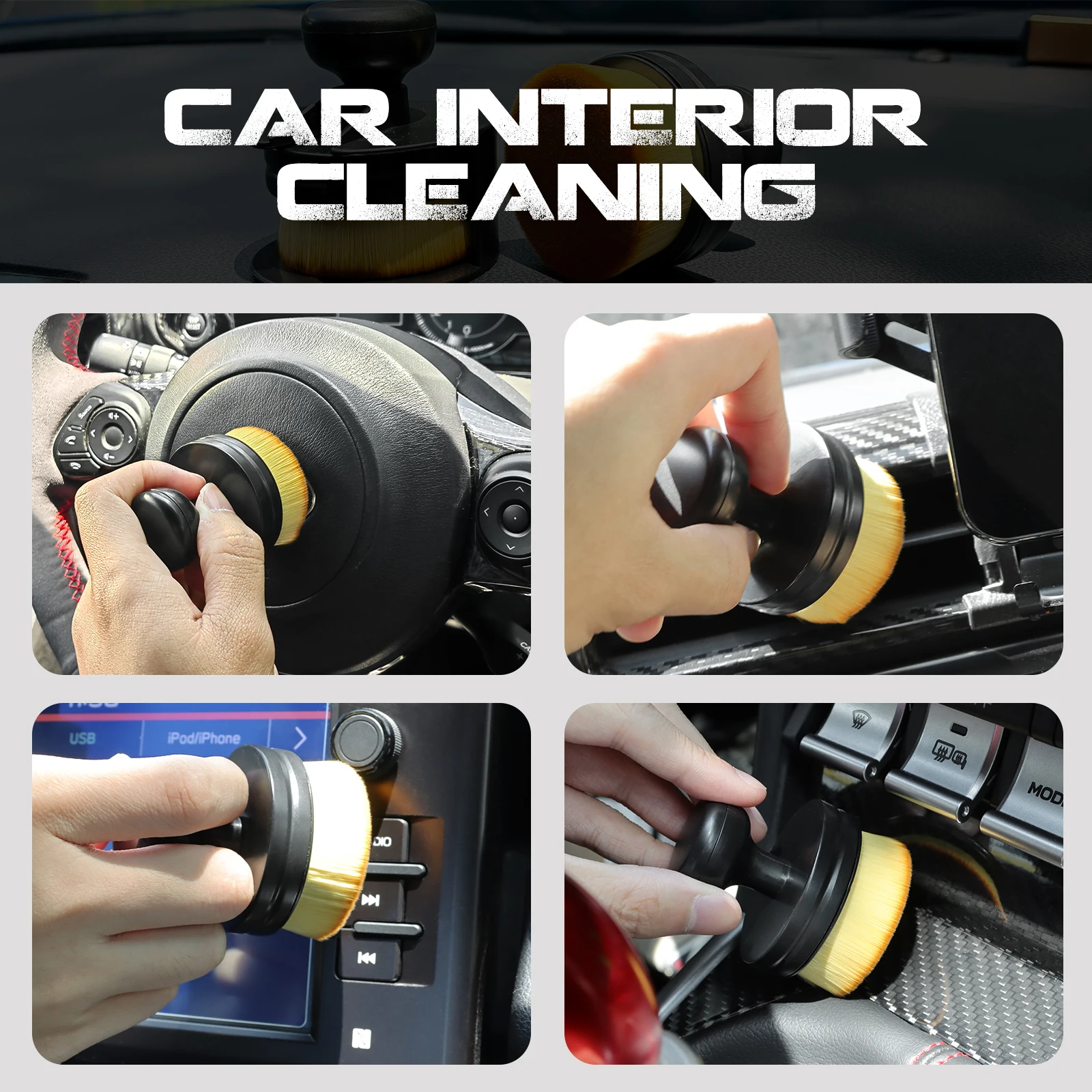 Универсальный инструмент для автомобильных шин щелевой удаления пыли щетка