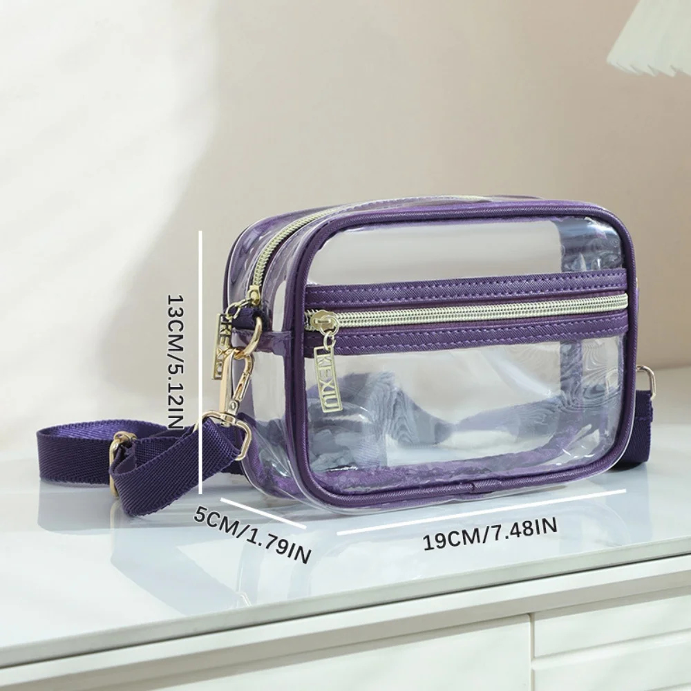 

Прозрачная косметичка из ПВХ