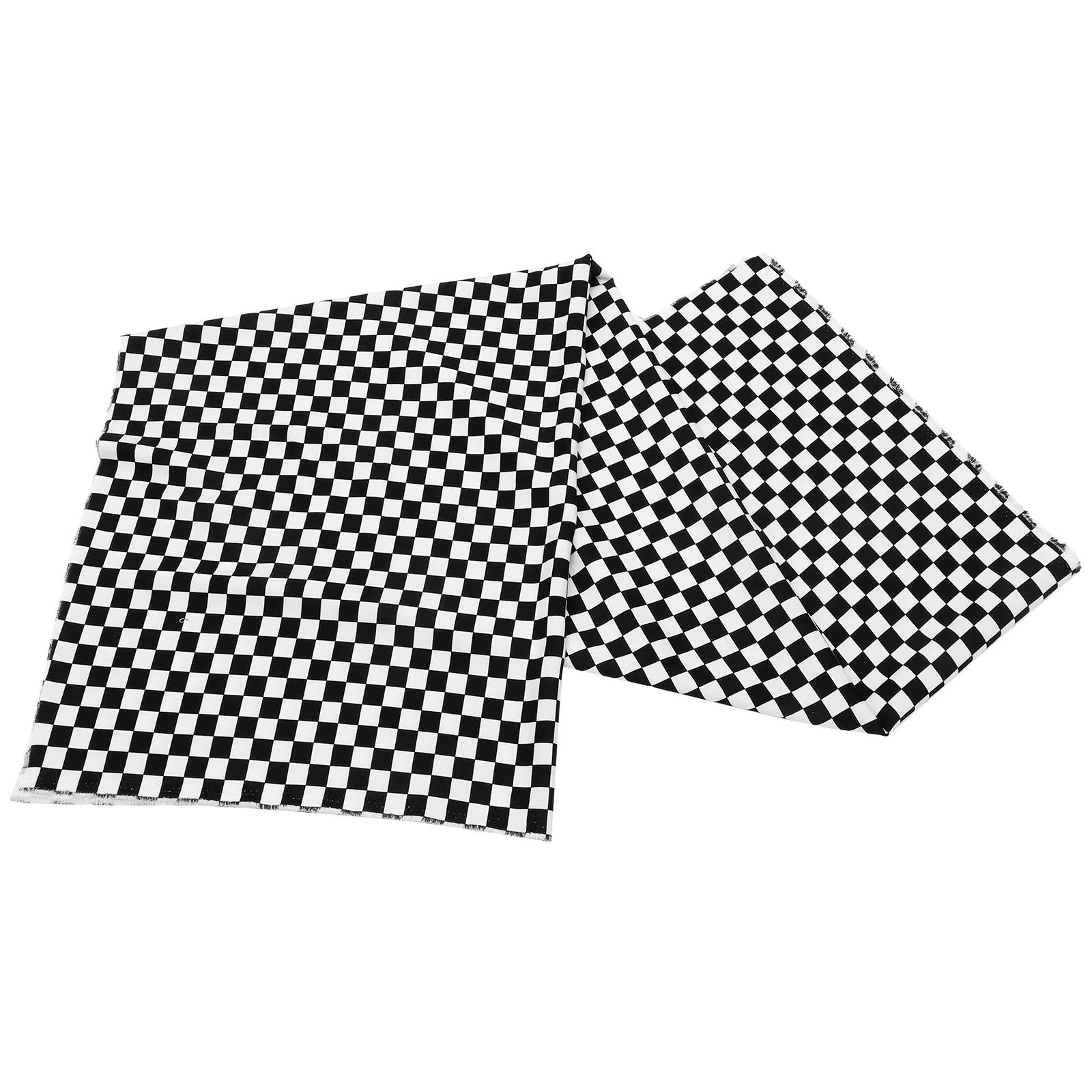 

Fabric Squares Quilting Sewing Sheets Cotton Bundle Checkerboard Pre Cut Patchwork Cloth Black White Printed Fat Plaid Precut