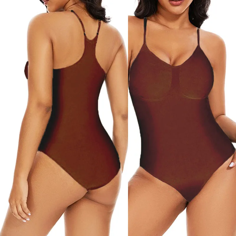 Guudia Racerback бесшовный формирователь тела майка боди для женщин корректирующее