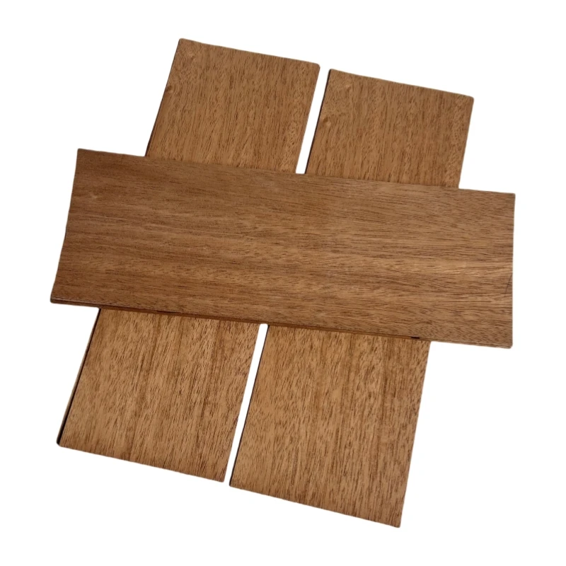 Упаковка шпона красного дерева толщиной 0 4 мм (18 шт.) для маркетри инкрустации и