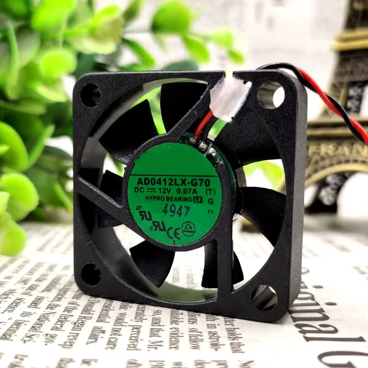 

New original AD0412LX-G70 4010 4CM DC12V 0.07A 2-wire ultra-quiet cooling fan