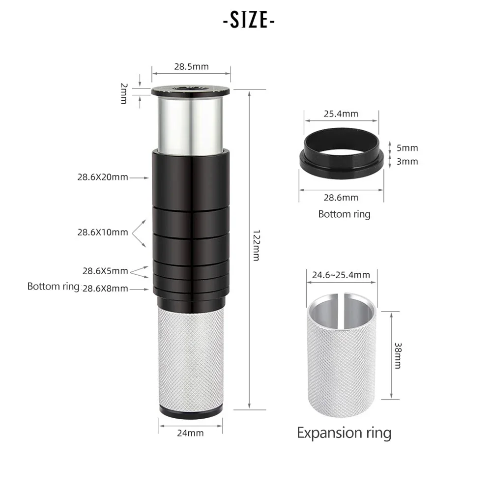 TOOPRE высота Распорки подъемник велосипедный вынос вилки удлинитель внутренний