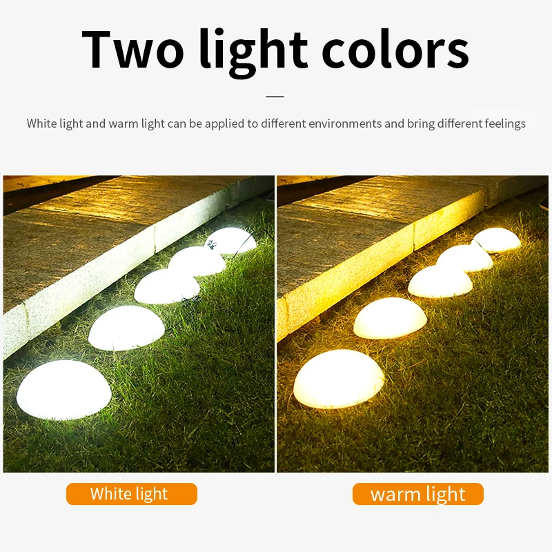 Светодиодный садовый светильник на солнечной батарее Водонепроницаемый умный