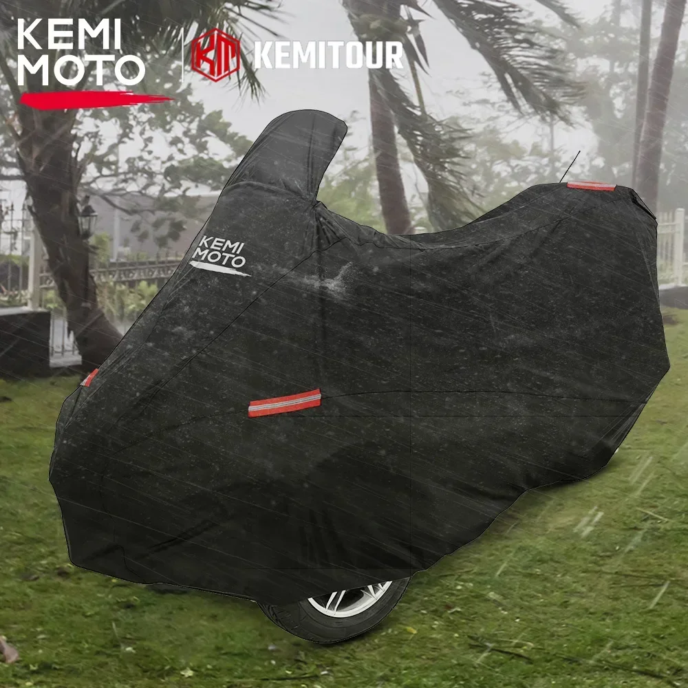 

Полный чехол для хранения автомобиля 210T, совместимый с Can-Am Spyder RT RT-S Limited 2010-2019, пыленепроницаемый, устойчивый к атмосферным воздействиям