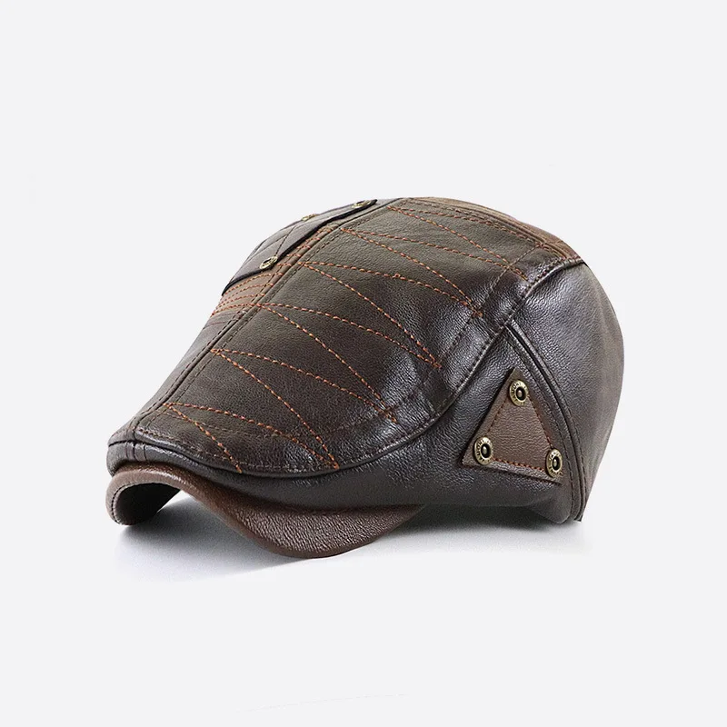 2022 Kapelusz Damski Кепка из искусственной кожи Baret Kangol Мужская Женская британская кепка