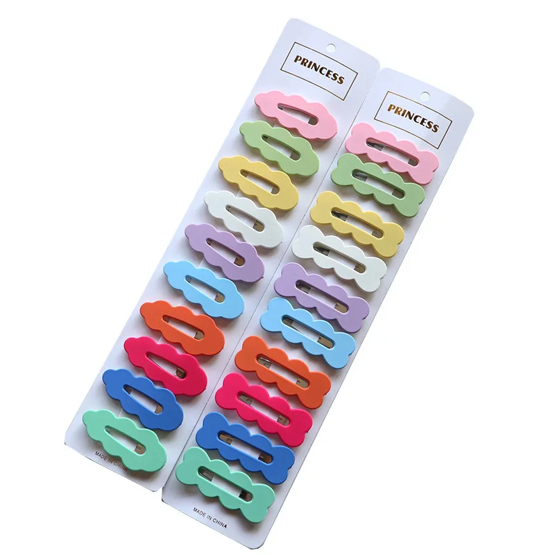 

10 шт./партия, пластиковые заколки-пряжки для волос