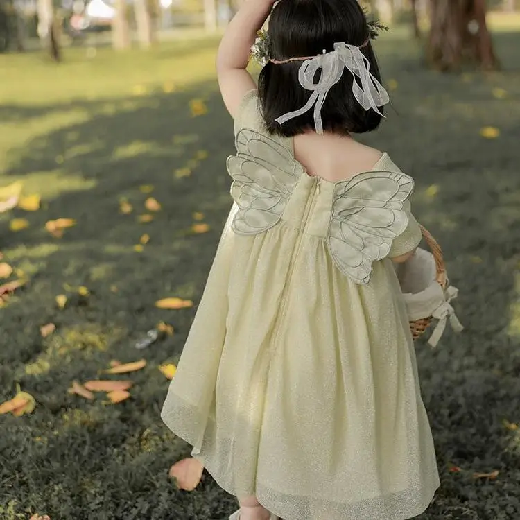 

Butterfly wings Fairy gauze dress