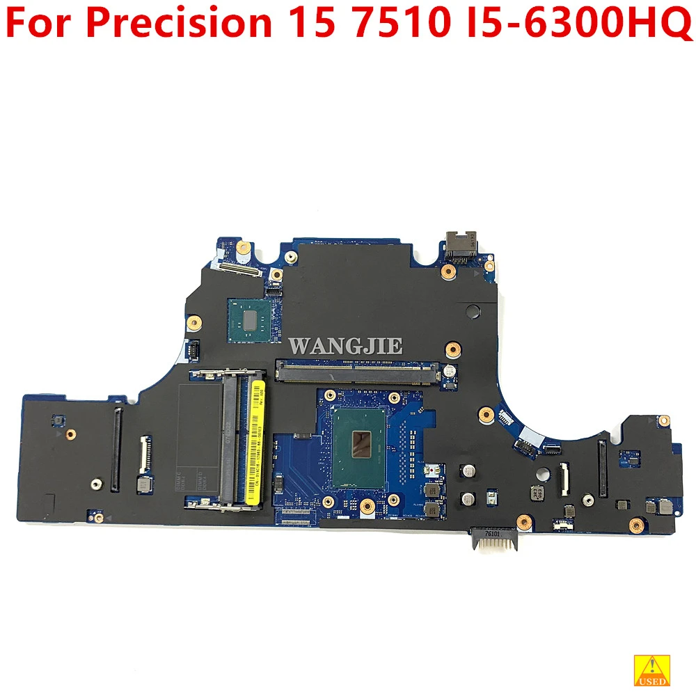 Материнская плата для ноутбука Dell Precision 15 100% с SR2FP I5-6300HQ CPU 0Y4C16 CN-0Y4C16 AAPA0