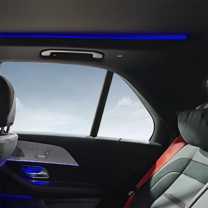 Фото Для Mercedes Benz GLE/GLS люк окружающий свет 64 цвета автомобильные аксессуары украшения светодиодные ленты 2020-нечный №2